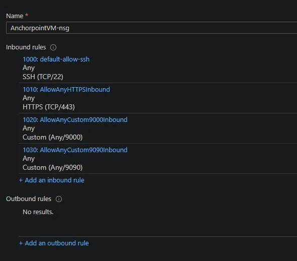 Azure Networking - Network Security Group